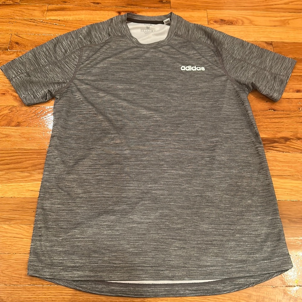 Adidas Gray Dry-Fit T-Shirt